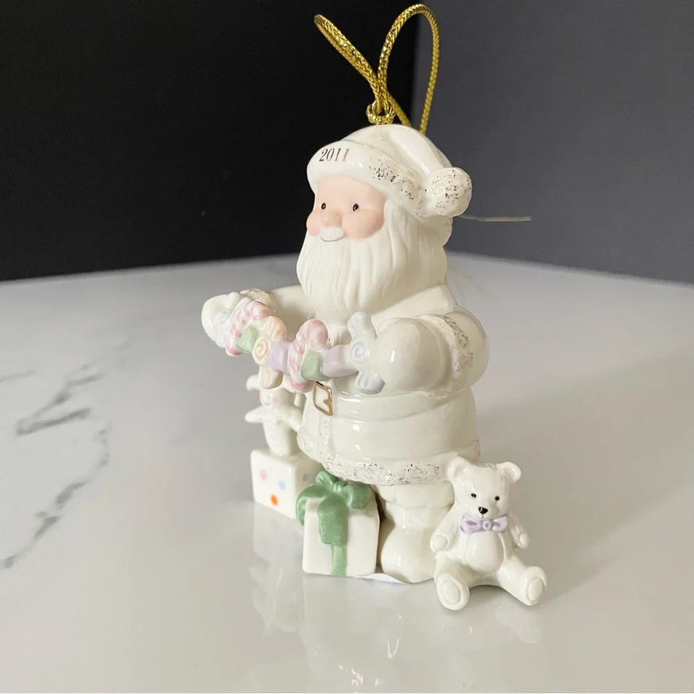 Santa Ornament - The Wonder of Christmas - by Lenox
